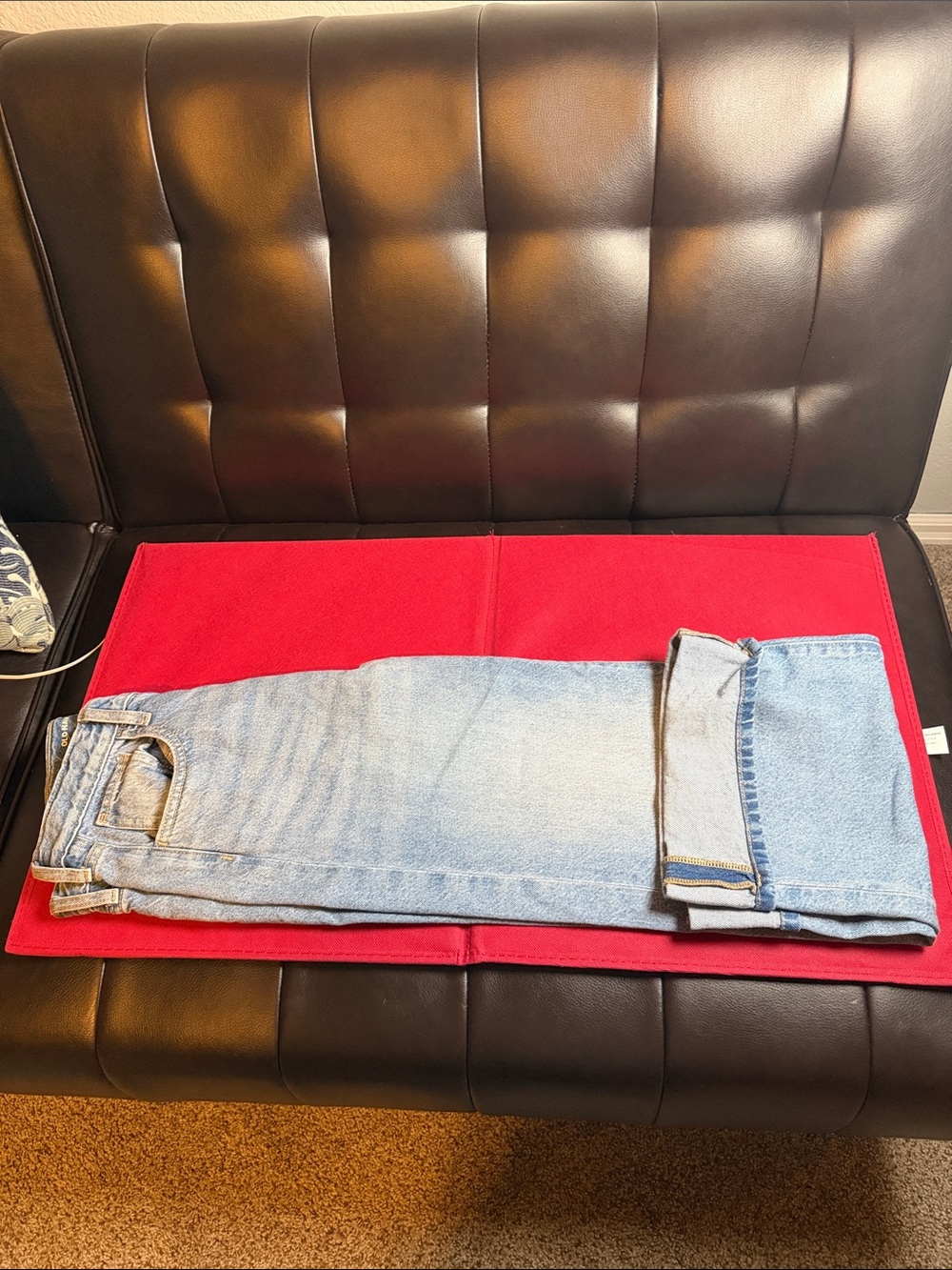 Old Navy Light Blue Straight Jeans